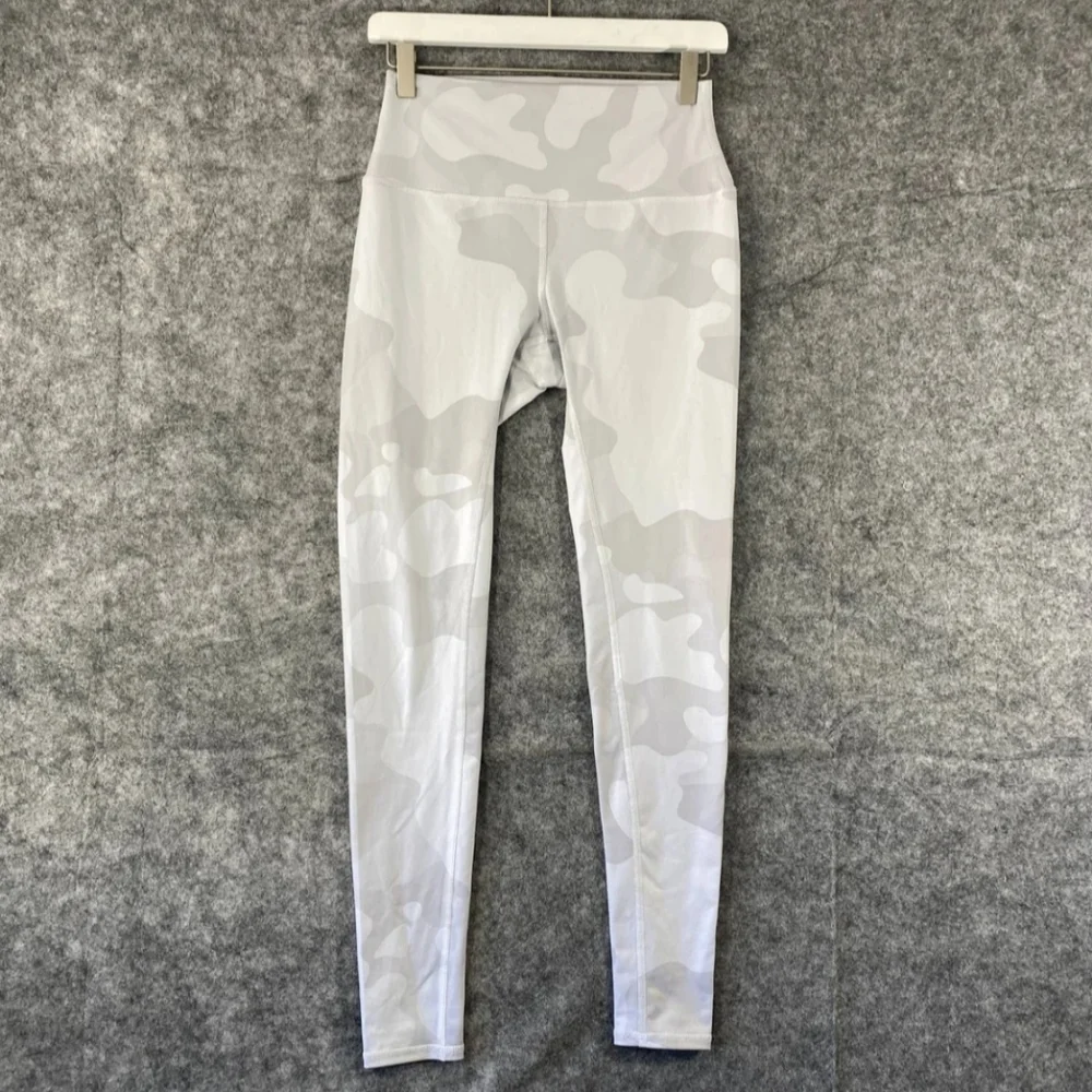 White Camo Alo Yoga Leggings - Picture 3 of 6